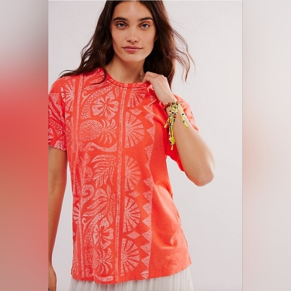 Free People x Ragabond Studio Maui Graphic Tee - Picture 1 of 6